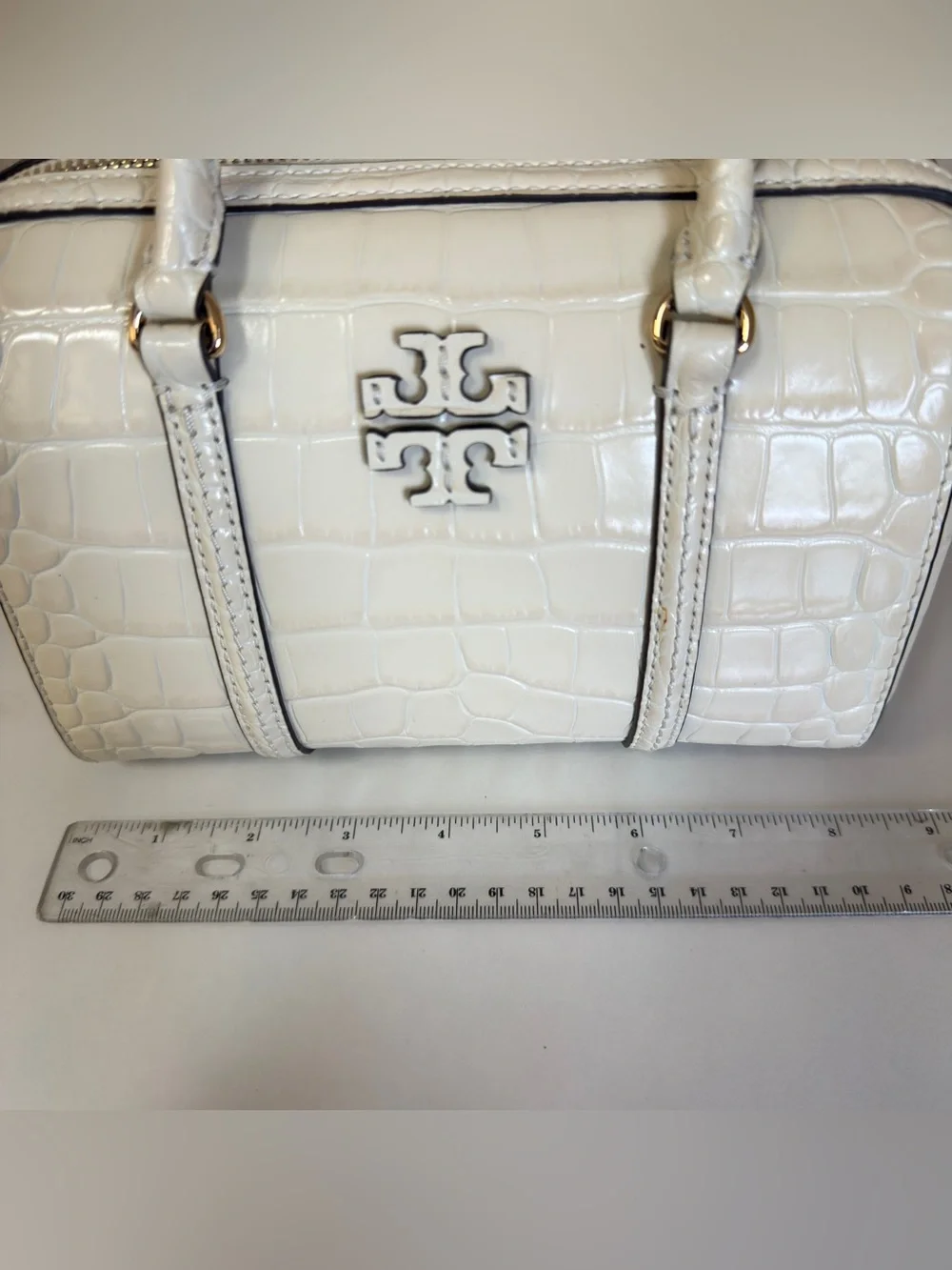 Tory Burch THEA EMBOSSED MINI SATCHEL 153463